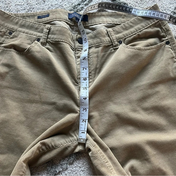 Talbots corduroy pants boot cut tan brown 14 - Picture 6 of 8